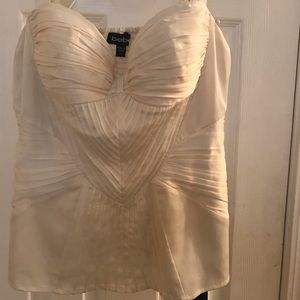 Adorable bustier with straps by BeBe..